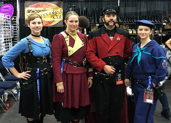 Steampunked Out Star Trek Crew
